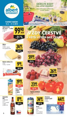 akční leták Albert 15.5.2019-21.5.2019