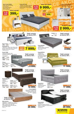 akční leták Sconto nábytek 15.5.2019-4.6.2019