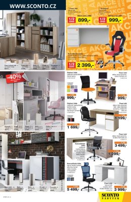 akční leták Sconto nábytek 15.5.2019-4.6.2019