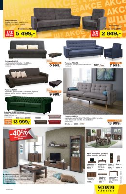 akční leták Sconto nábytek 15.5.2019-4.6.2019