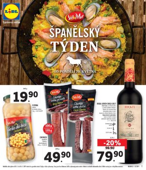 akční leták Lidl 20.5.2019-26.5.2019