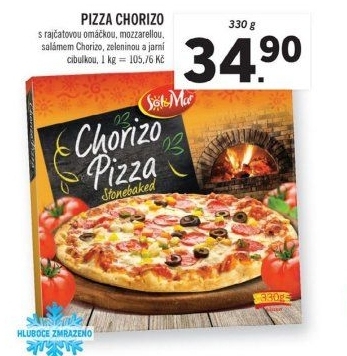 Pizza mražená Sol&