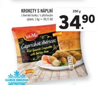 Krokety plněné mražené Sol&