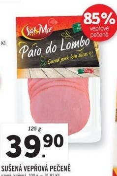 Vepřová pečeně uzená sušená Sol&