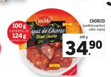 Salám Chorizo paprikový Sol&