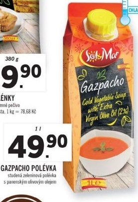 Polévka gazpacho Sol&
