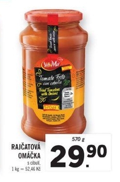 Rajčatová omáčka Sol&