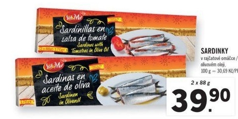 Sardinky v omáčce Sol&