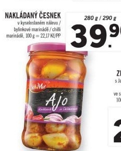 Nakládaný česnek Sol&