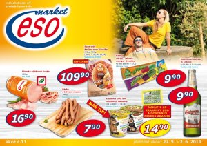 akční leták ESO MARKET 22.5.2019-2.6.2019