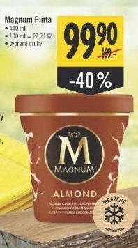 Zmrzlina v kelímku Magnum Algida - Albert akcniletaky.com