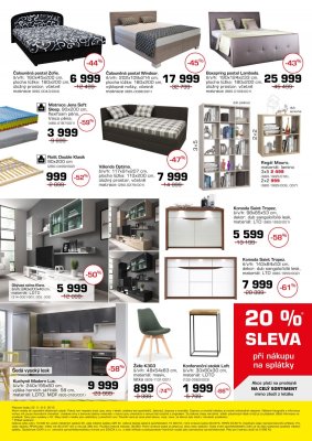 akční leták Jena nábytek 22.5.2019-9.6.2019