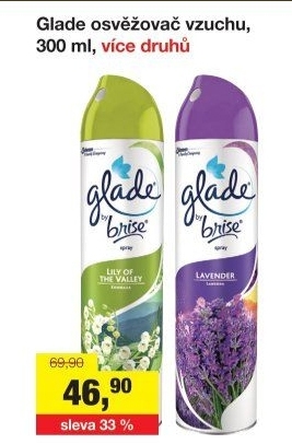 Osvěžovač vzduchu ve spreji Glade by Brise