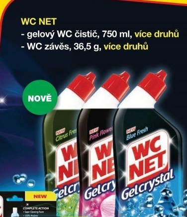 Gelový čistič WC WC Net