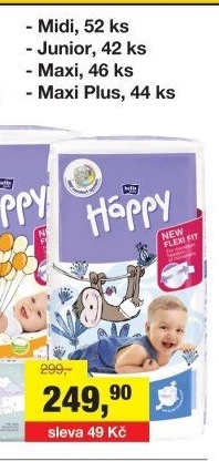 Pleny dětské Háppy Bella