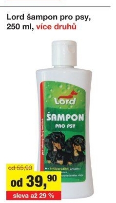 Šampon pro psy Lord Seli