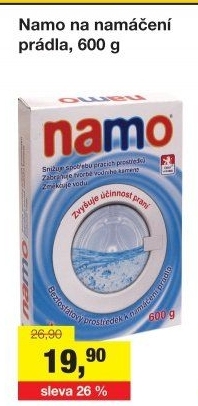 Prací prášek Namo