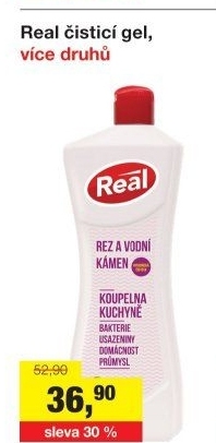 Čistič gelový Real
