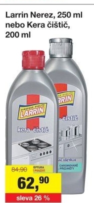 Čistič na nerez Larrin