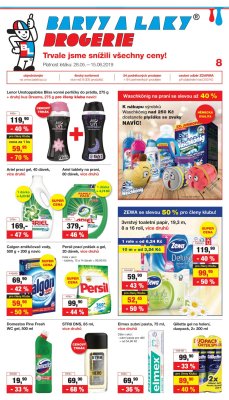 akční leták Barvy a laky drogerie 28.5.2019-15.6.2019