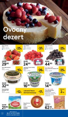 akční leták Tesco 29.5.2019-4.6.2019