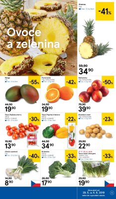 akční leták Tesco 29.5.2019-4.6.2019