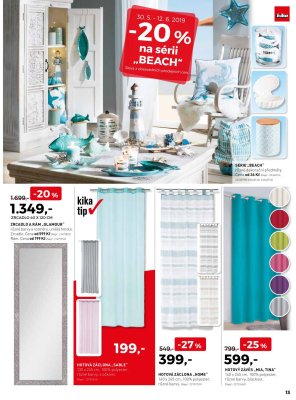 akční leták Kika nábytek 30.5.2019-12.6.2019