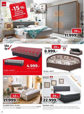 akční leták Kika nábytek 30.5.2019-12.6.2019