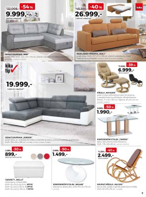 akční leták Kika nábytek 30.5.2019-12.6.2019