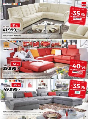 akční leták Kika nábytek 30.5.2019-12.6.2019
