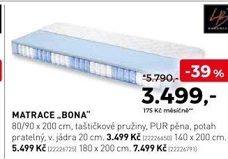 Matrace Bona