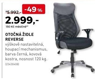 Otočná židle Reverse
