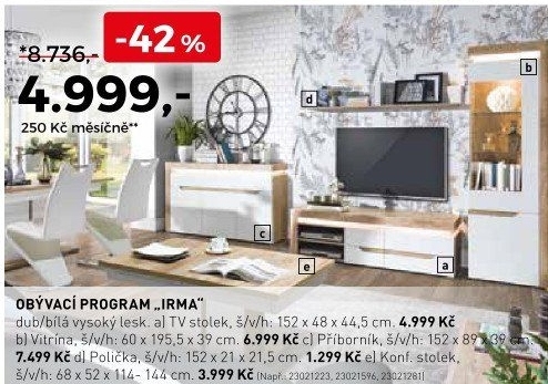 Obývací program Irma