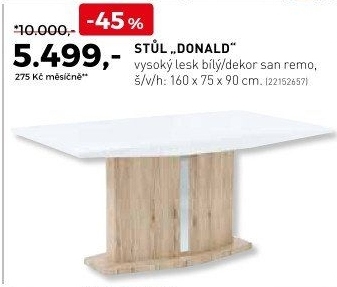 Stůl Donald
