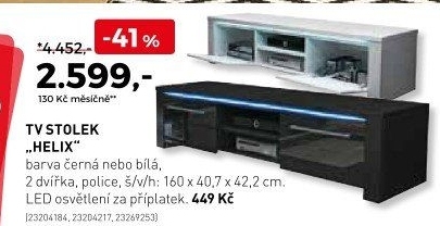TV stolek Helix