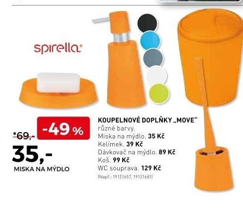 Koupelnové doplňky Move
