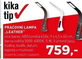 Pracovníé lampa Leather