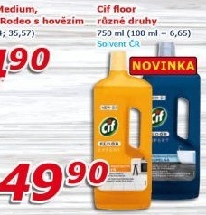 Čistič na podlahy Expert Floor Cif