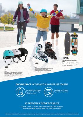 akční leták Decathlon 3.6.2019-30.6.2019
