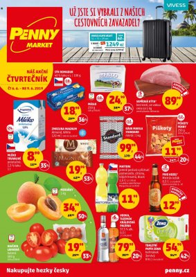 akční leták Penny Market 6.6.2019-9.6.2019