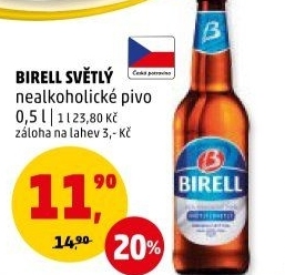 Nealkoholické pivo Birell