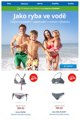 akční leták Sportisimo 6.6.2019-9.6.2019