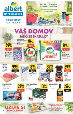 akční leták Albert 12.6.2019-18.6.2019