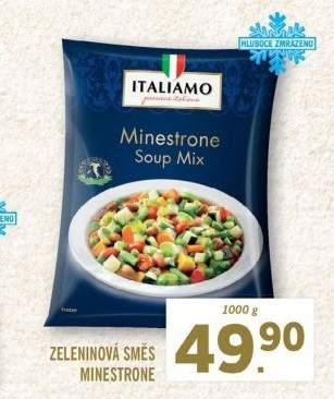 Zeleninová směs mražená Minestrone Italiamo
