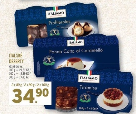 Dezert Italský Italiamo