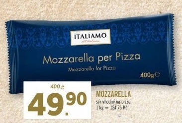 Sýr Mozzarella Italiamo