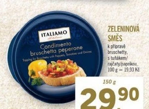 Zeleninová směs na bruschettu Italiamo