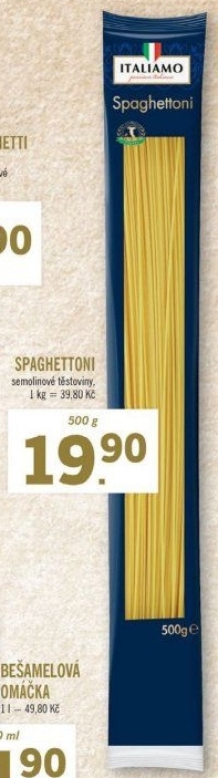 Těstoviny semolinové Italiamo