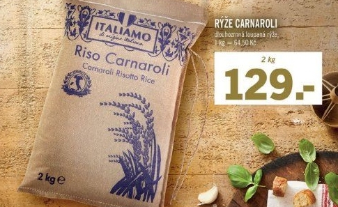 Rýže carnaroli Italiamo