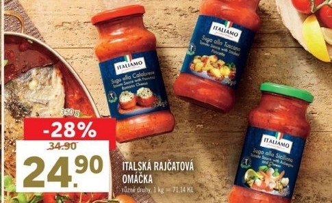Rajčatová omáčka Italiamo